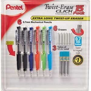 pentel-twist-erase-click-mechanical-pencil-set