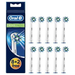 Braun Oral-B Cross Action Replacement Toothbrush Heads (8 Count)